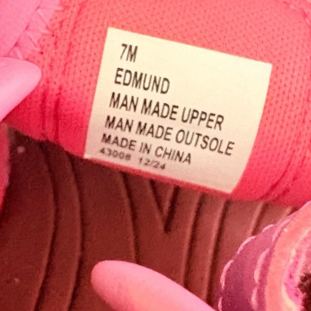 Eddie Bauer Girls Pink Purple Closed Toe Sport Sandals Size 7 Toddler Water